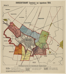 217384 Plattegrond van de gemeente Utrecht, met aanwijzing van de voorgestelde grenswijzigingen door een Commissie van ...
